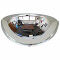 Omni-View 36 in. Half Dome Mirror, Polycarbonate ONV-180-36-PC